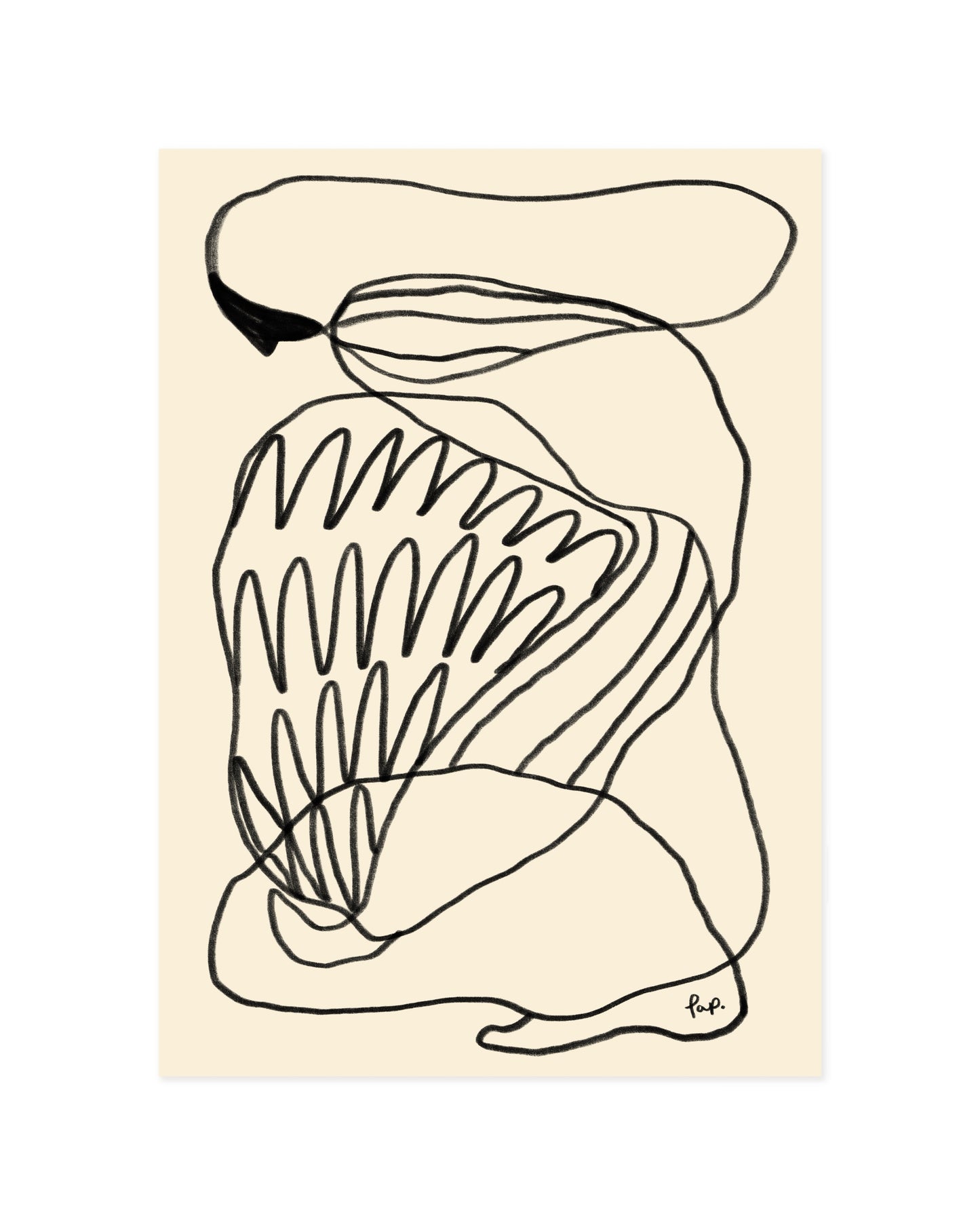 Flower People. Bud-printable wall art by Paperhus