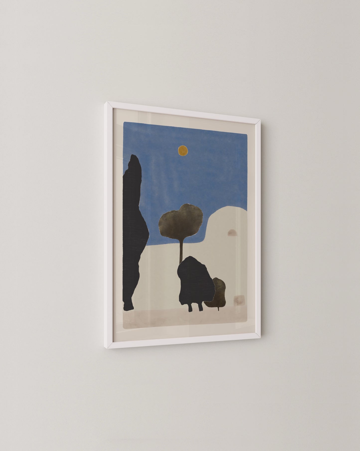 Mediterranean Moon print- Wall Art -Paperhus- Printable wall art - Instant downloads - DIY home decor -Paperhus