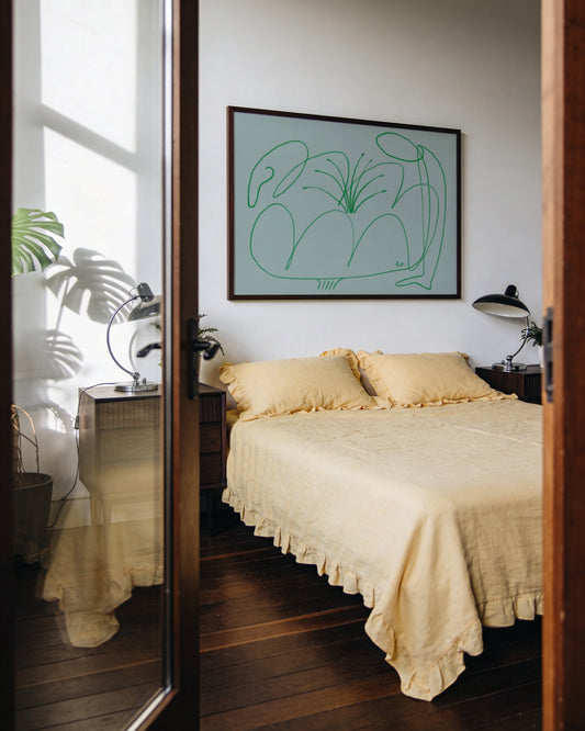 Flower People. Organic form-printable wall art by Paperhus
