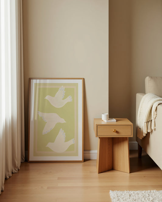 Three Birds Printable Wall Art | Digital Download printable wall art by Paperhus
