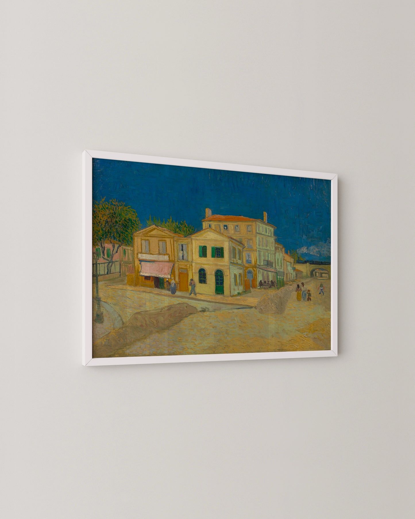 The Yellow House Print- Wall Art -Paperhus- Printable wall art - Instant downloads - DIY home decor -Paperhus