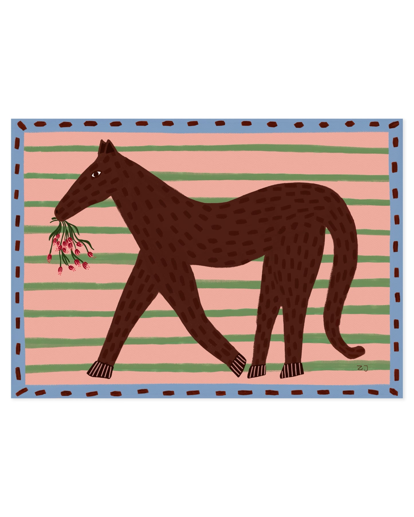 Horse Illustration Printable Wall Art | Digital Download printable wall art by Paperhus
