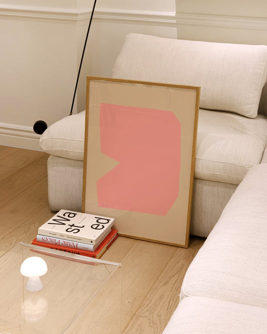 Pink Abstract Printable Wall Art | Digital Download printable wall art by Paperhus