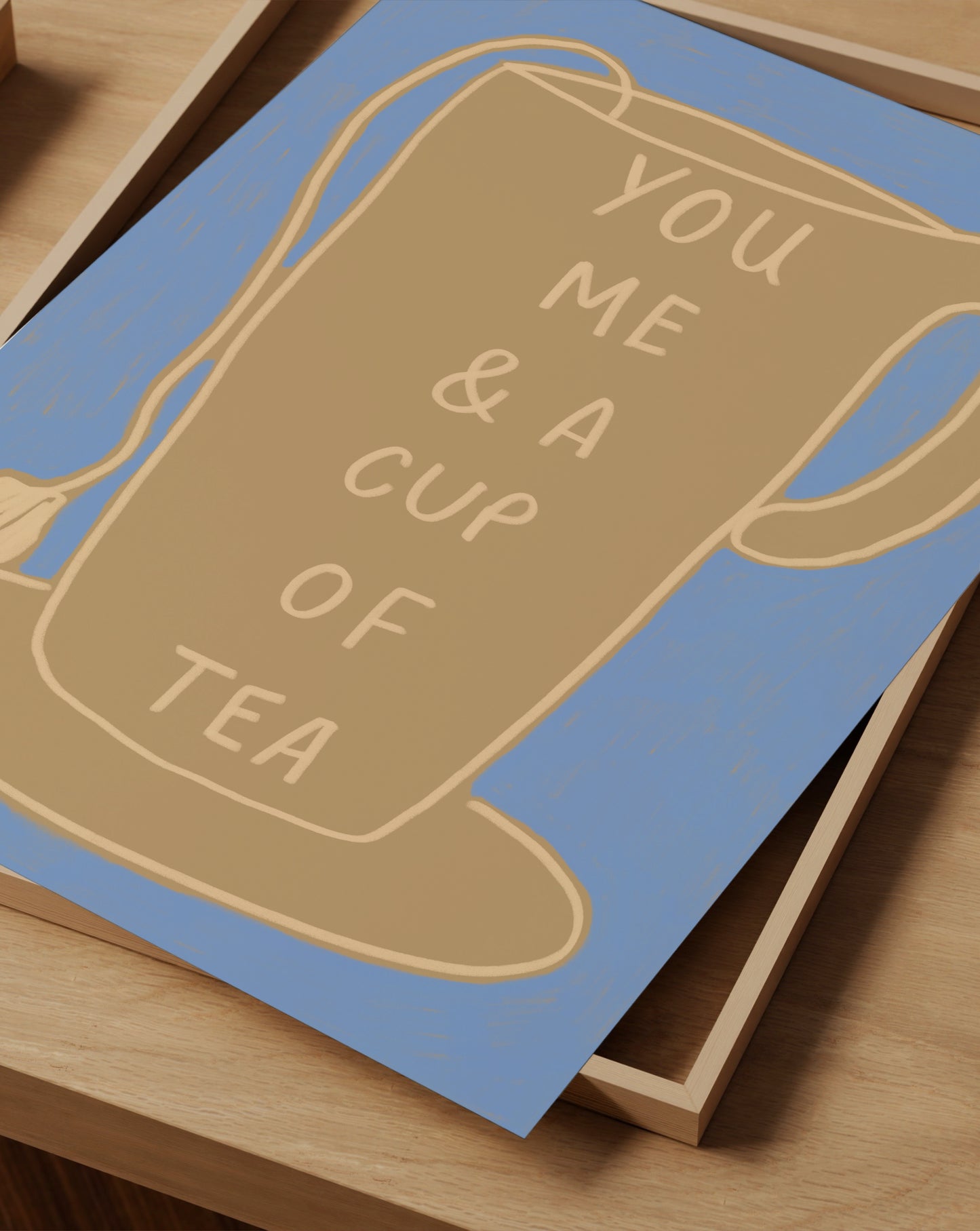 Cup of Tea Printable Wall Art | Digital Download printable wall art by Paperhus