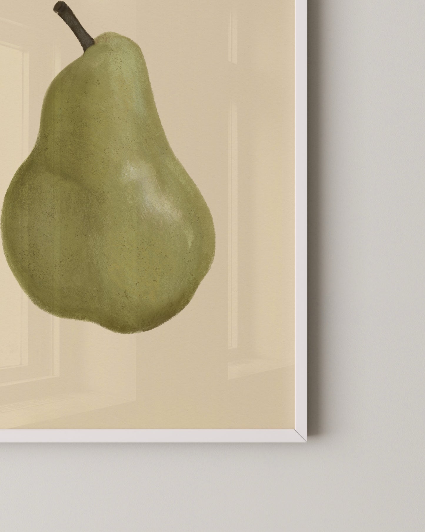 Green Pear Print- Wall Art -Paperhus- Printable wall art - Instant downloads - DIY home decor -Paperhus