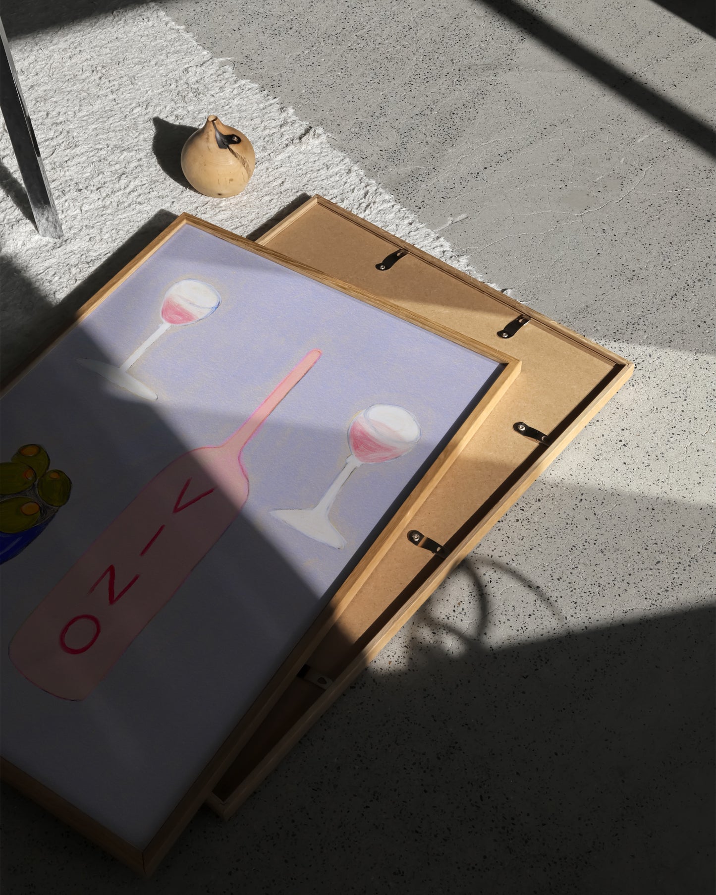 Vino Still Life Print | Eclectic Kitchen Print