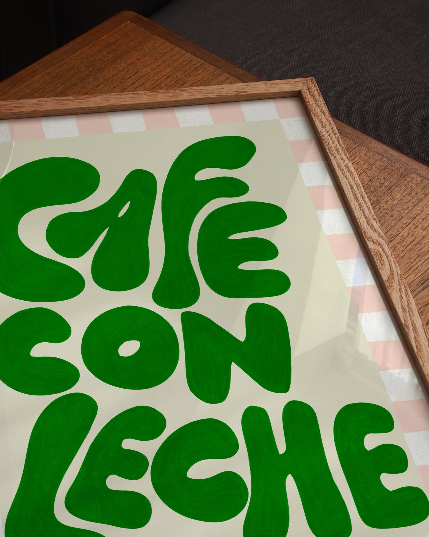 Café Con Leche Print | Barista Coffee Nook Print