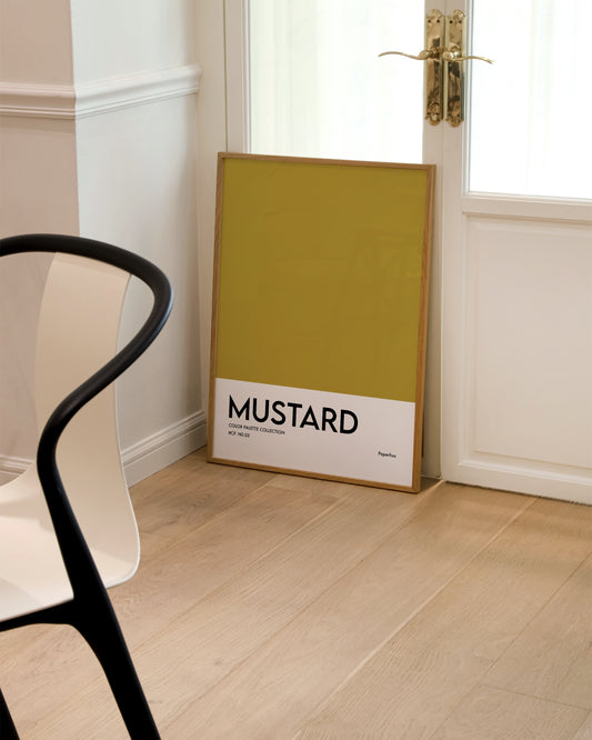 Mustard Printable Wall Art | Digital Download printable wall art by Paperhus