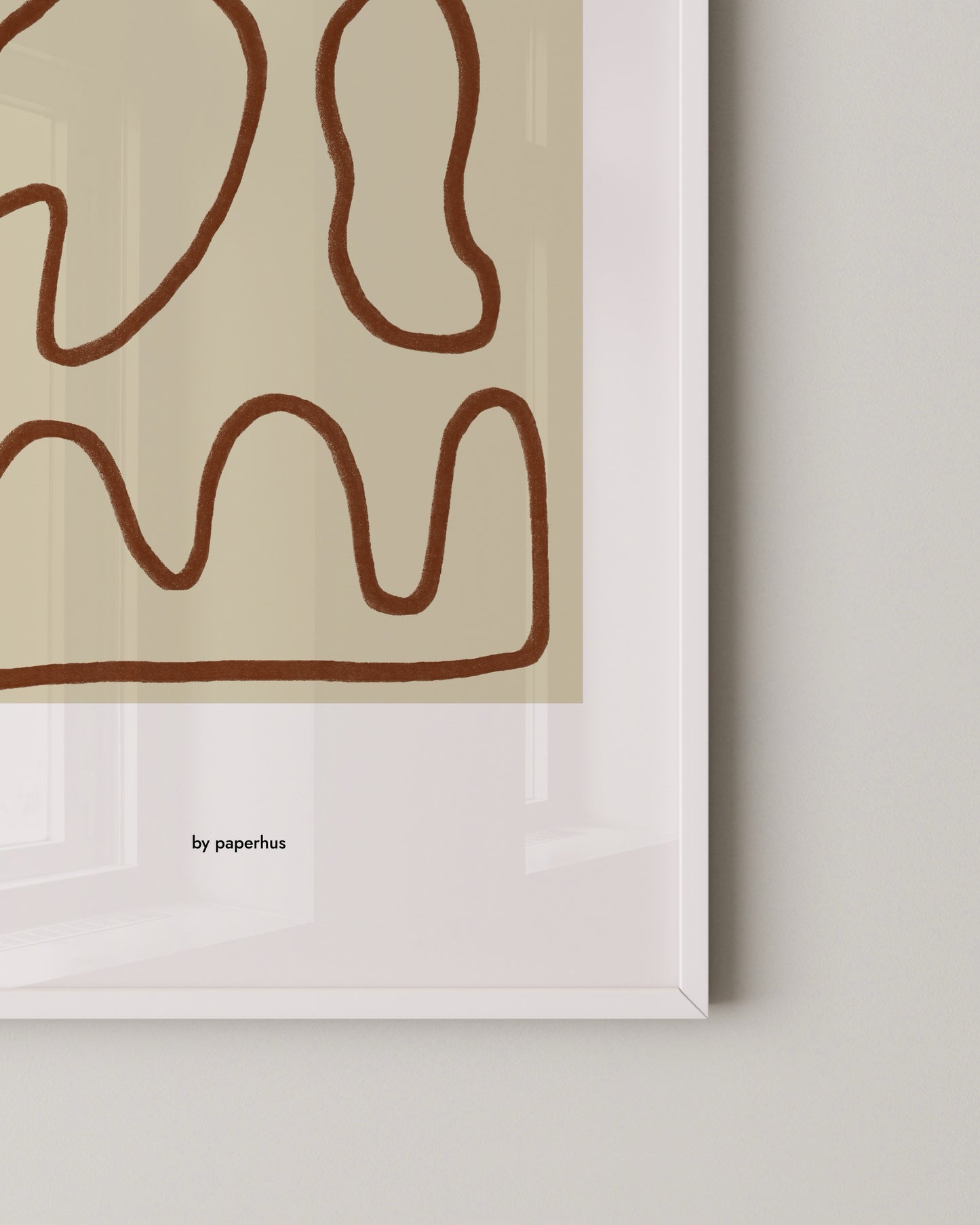 Neutral Shapes Print