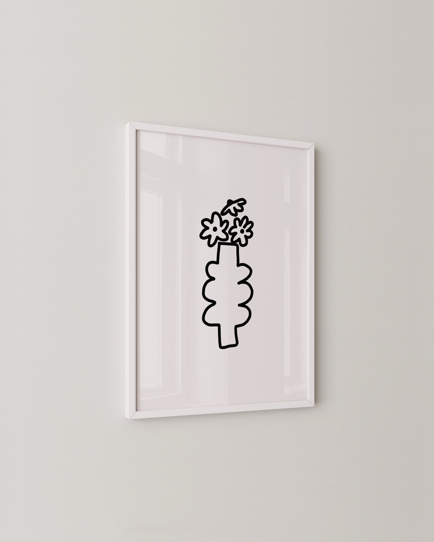 Vase Line Print- Wall Art -Paperhus- Printable wall art - Instant downloads - DIY home decor -Paperhus