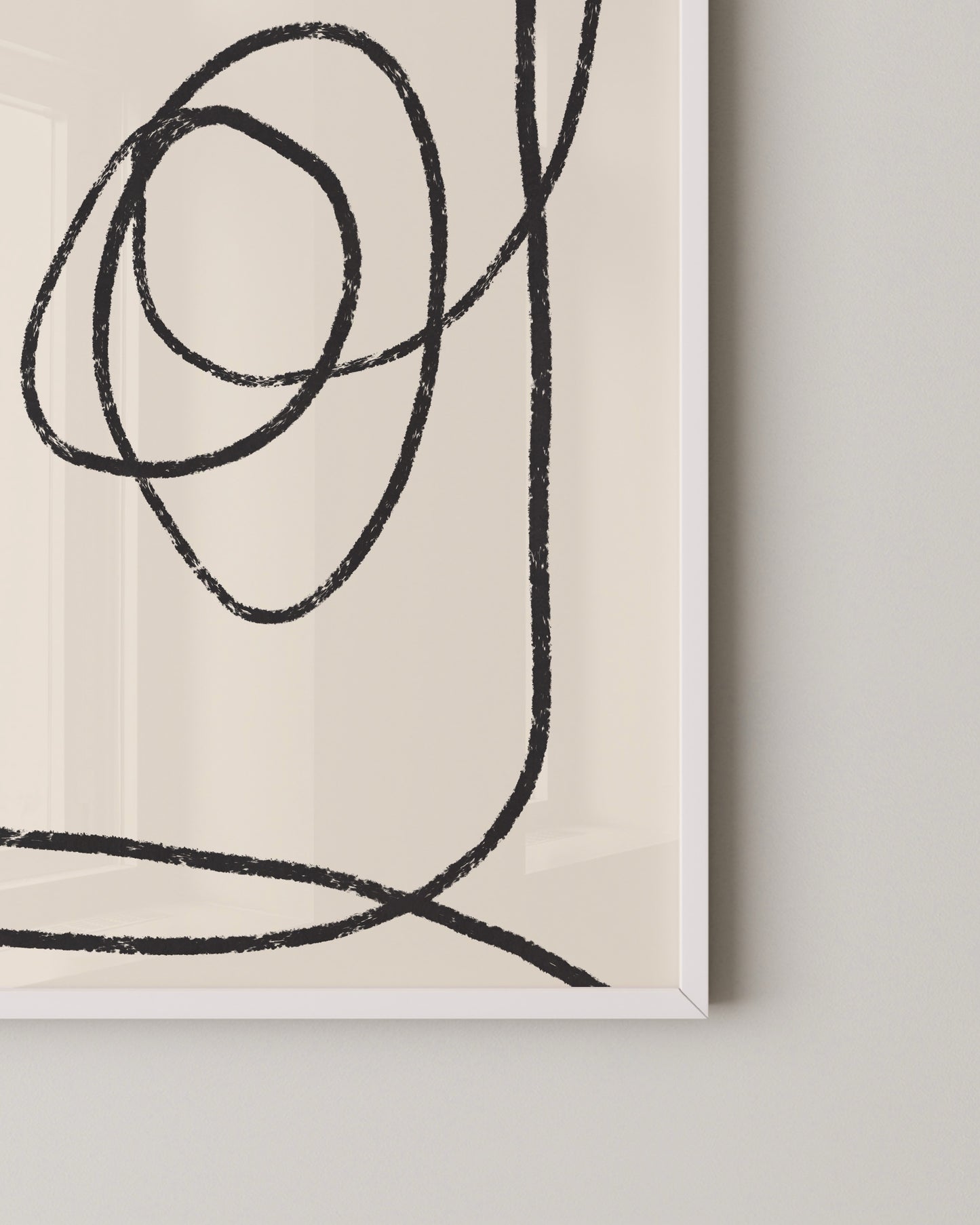 Scribble Line Print- Wall Art -Paperhus- Printable wall art - Instant downloads - DIY home decor -Paperhus