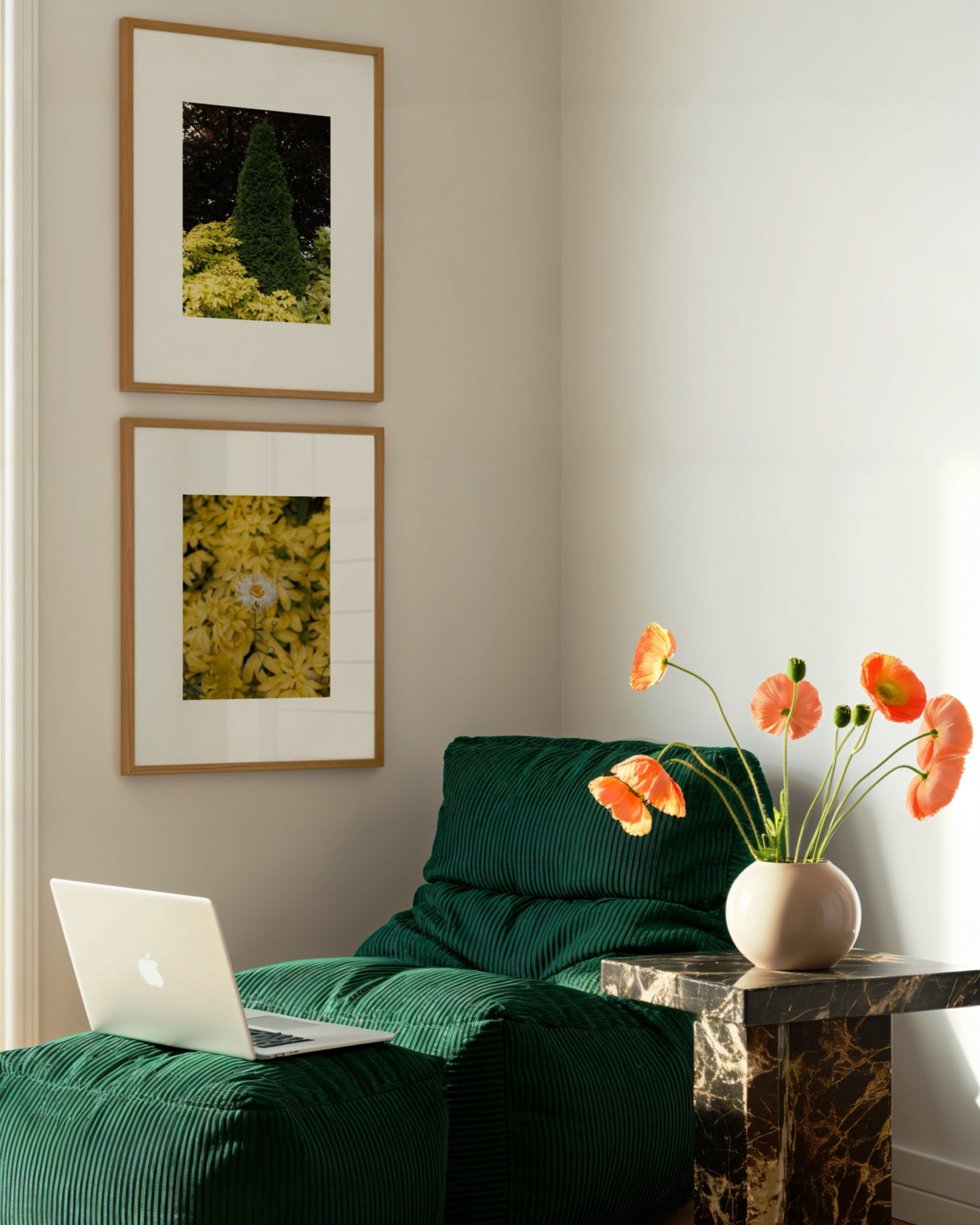 Golden Garden Set- Wall Art -Paperhus- Printable wall art - Instant downloads - DIY home decor -Paperhus