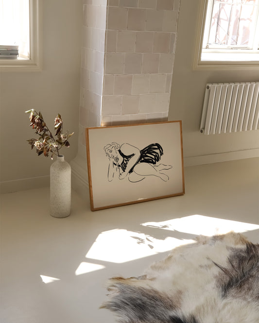 Figurative Sketch Printable Wall Art | Digital Download printable wall art by Paperhus