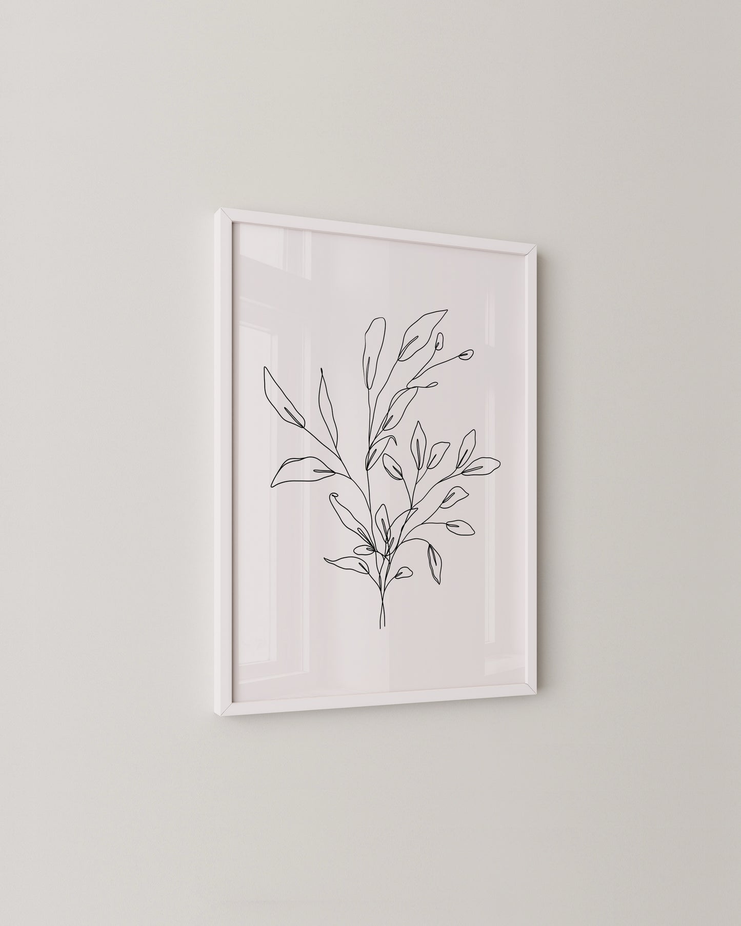 Botanical Line Print- Wall Art -Paperhus- Printable wall art - Instant downloads - DIY home decor -Paperhus