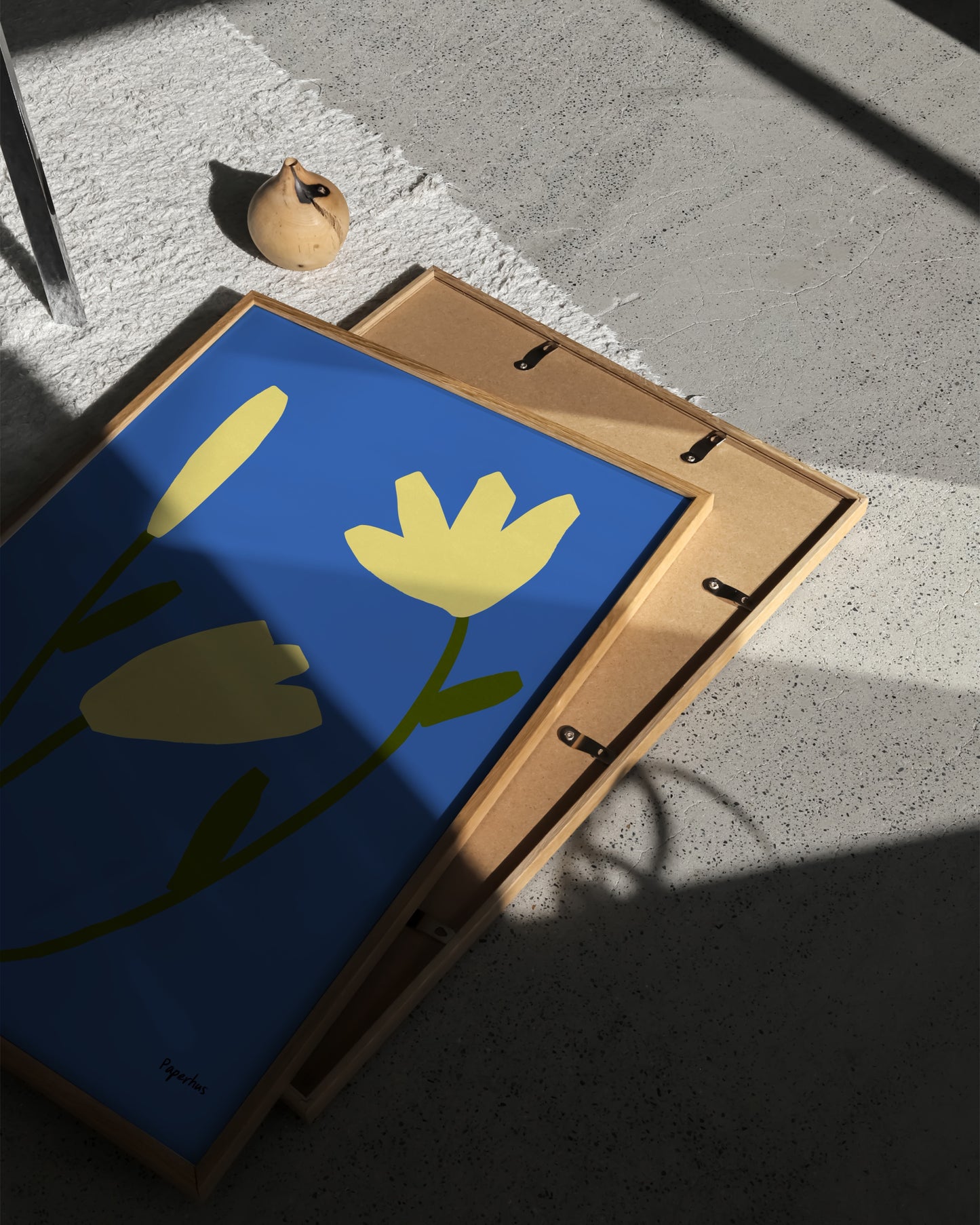 Still Forms. Yellow Flowers printable wall art by Paperhus