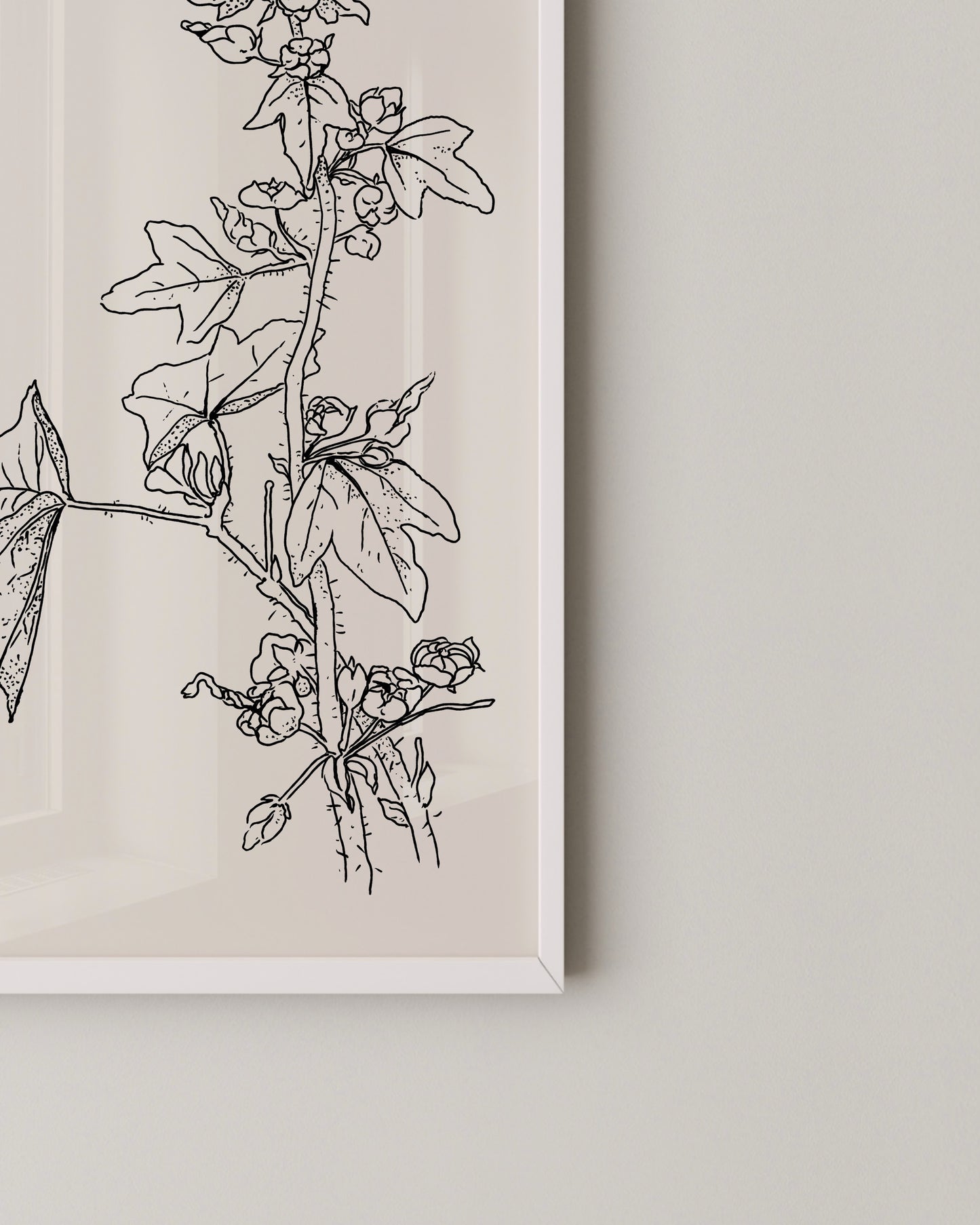 Wild Mallow Print- Wall Art -Paperhus- Printable wall art - Instant downloads - DIY home decor -Paperhus