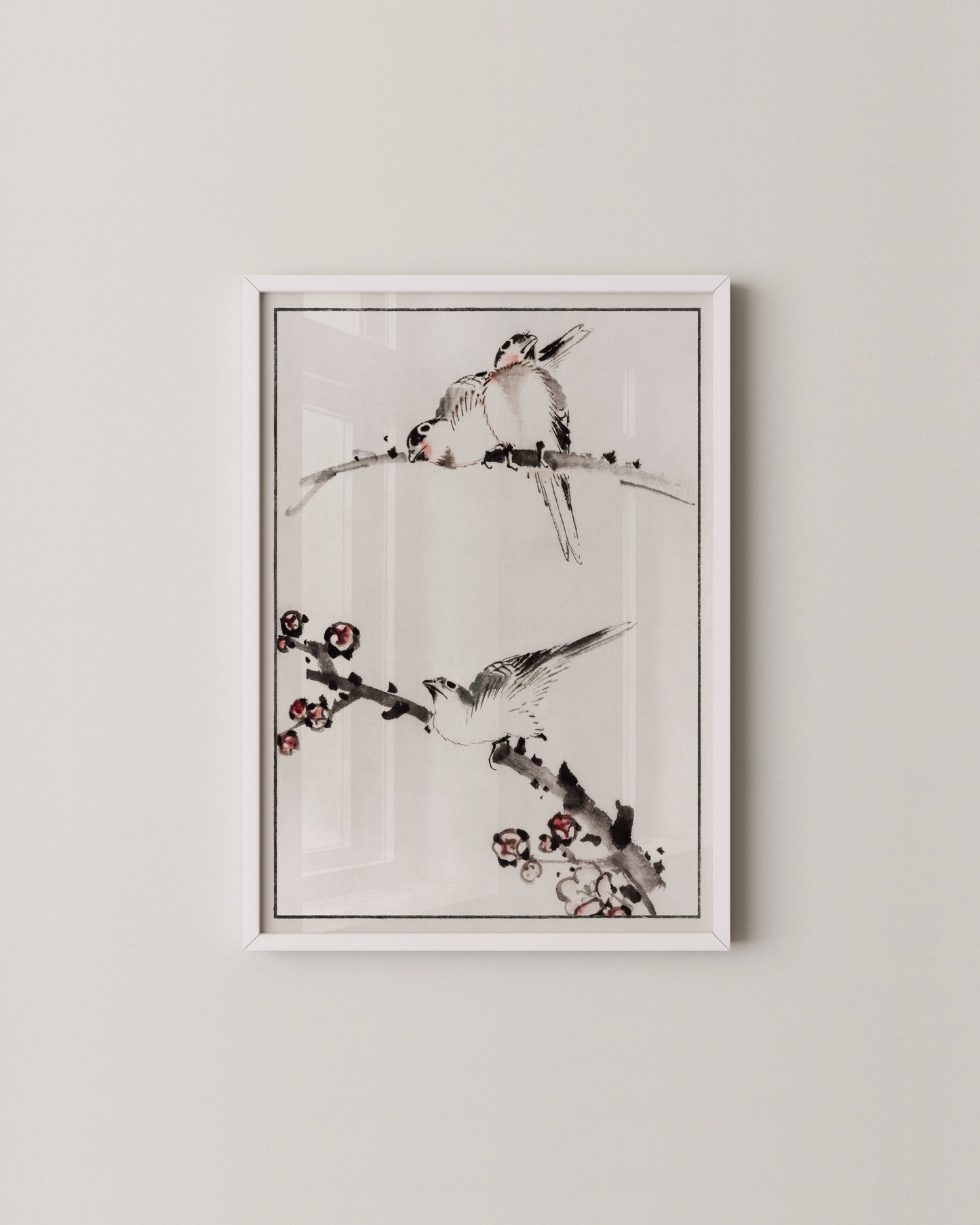 Japanese Bird Set- Wall Art -Paperhus- Printable wall art - Instant downloads - DIY home decor -Paperhus