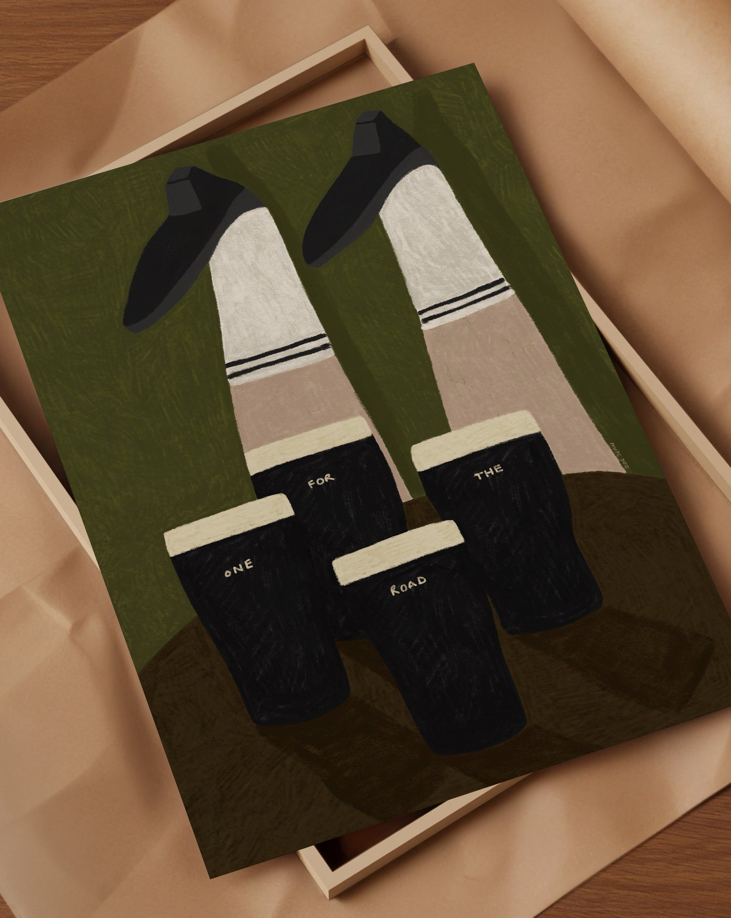 One For The Road | Irish Pub Art Print