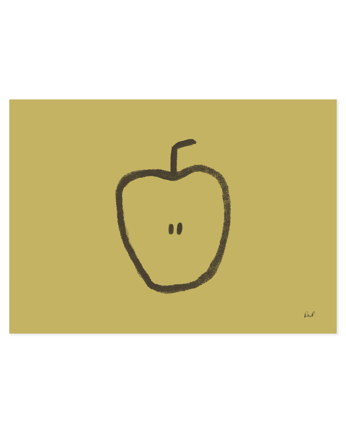 What’s For Dinner. Apple Print