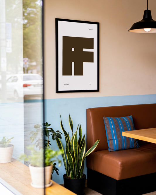 Colour Palette. Espresso Print