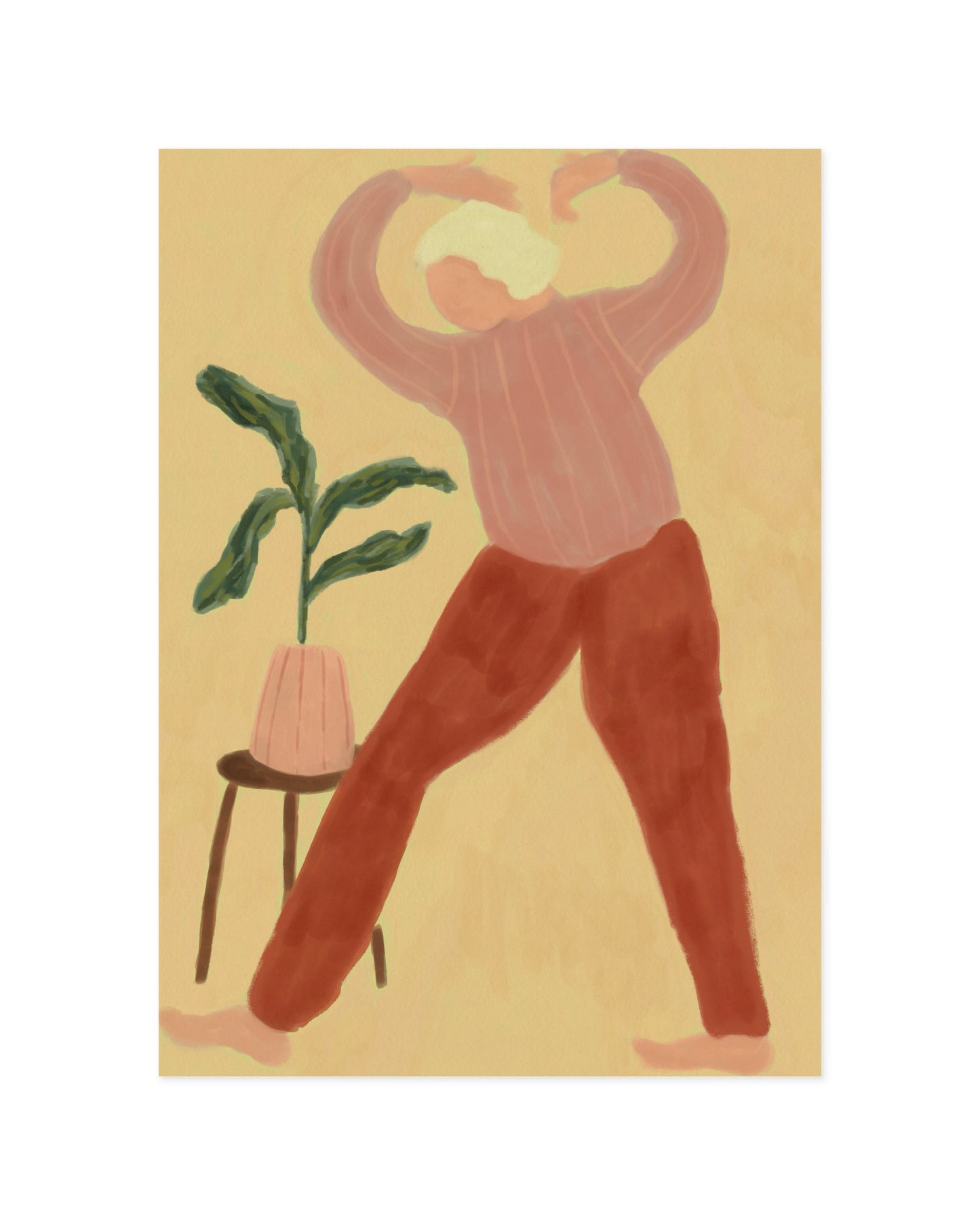 Figurative. Abstract printable wall art by Paperhus