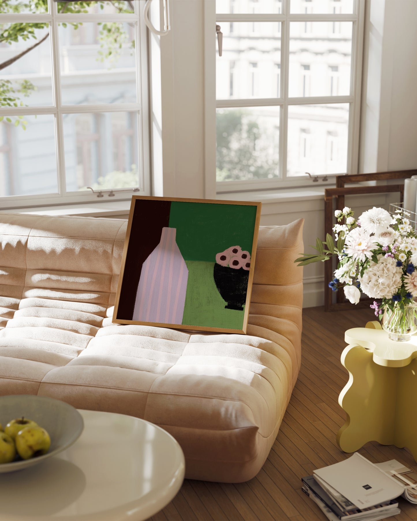 Floral Table Print- Wall Art -Paperhus- Printable wall art - Instant downloads - DIY home decor -Paperhus