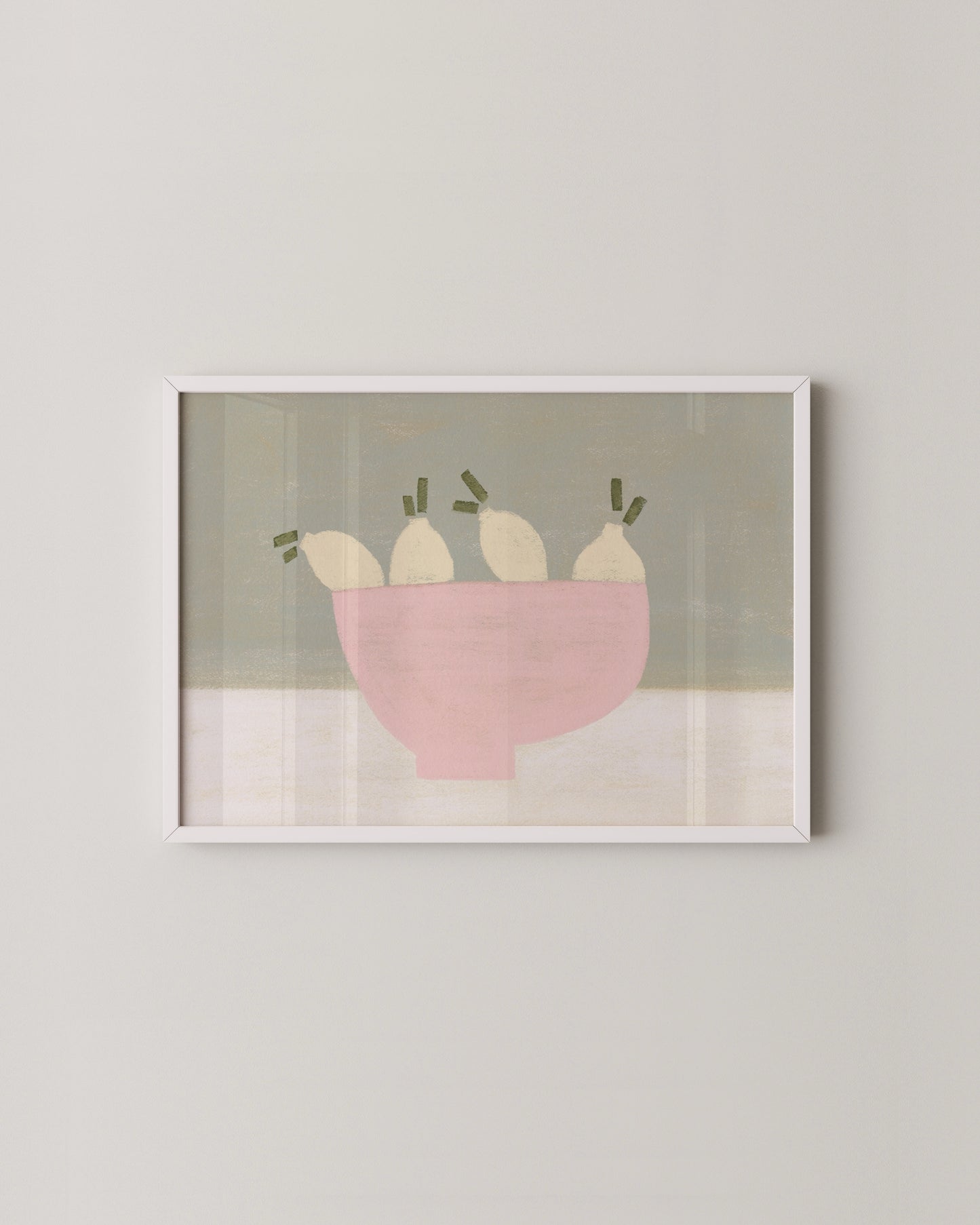 Lemon Bowl Print
