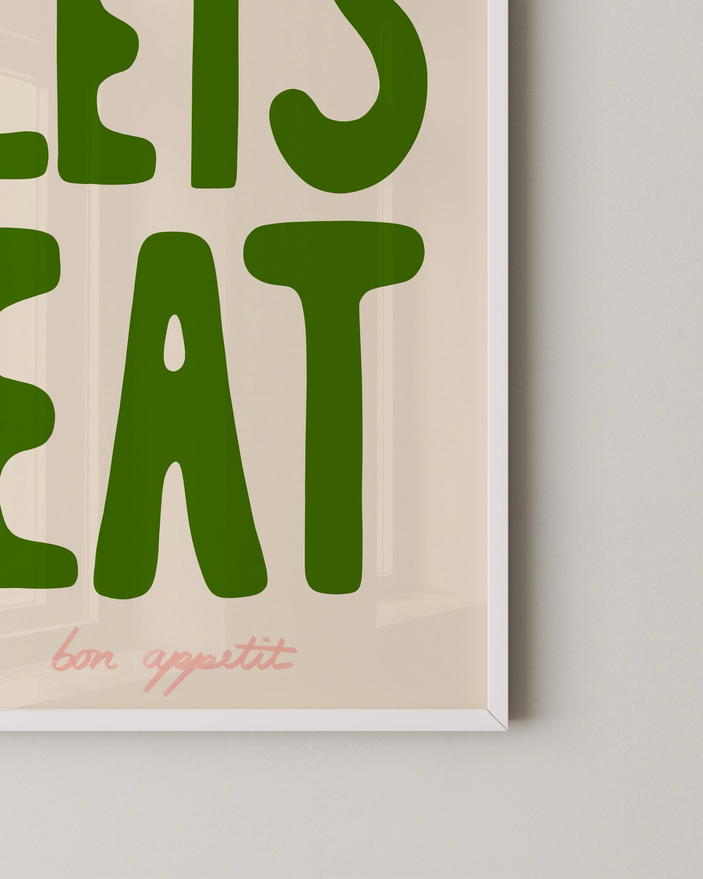 Let’s Eat Print