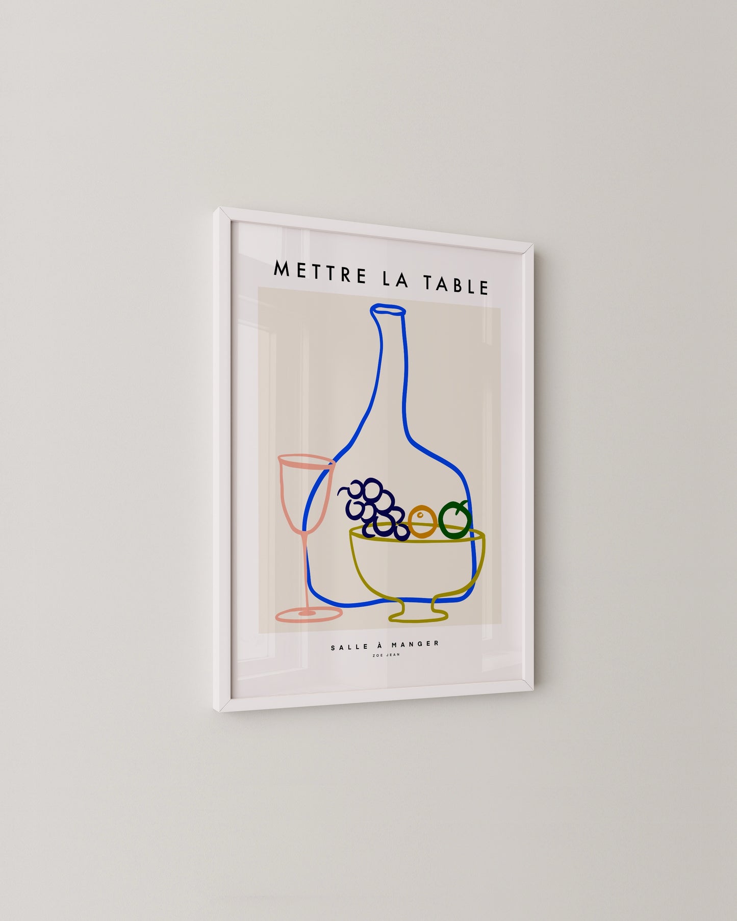 Mettre La Table Poster