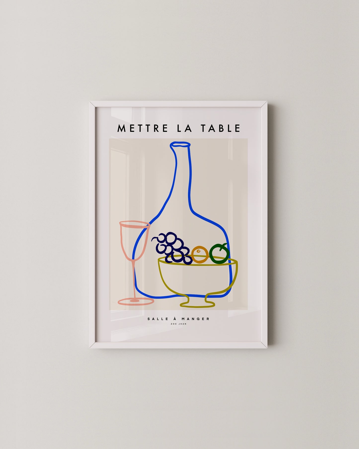 Mettre La Table Poster