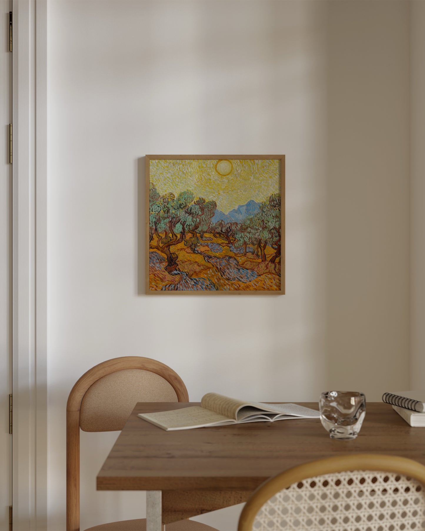 Van Gogh. Olive Trees printable wall art by Paperhus