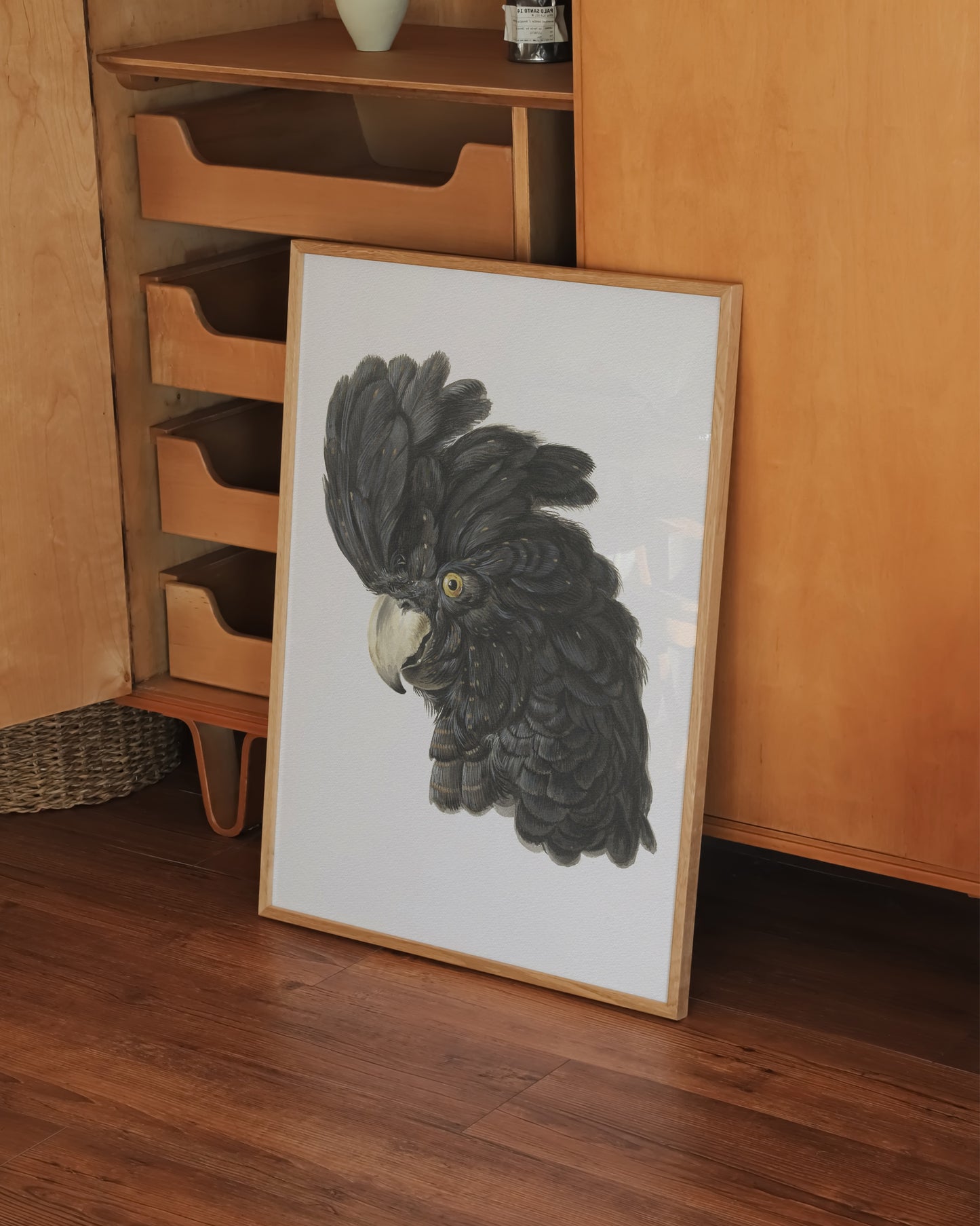 Black Cockatoo Print