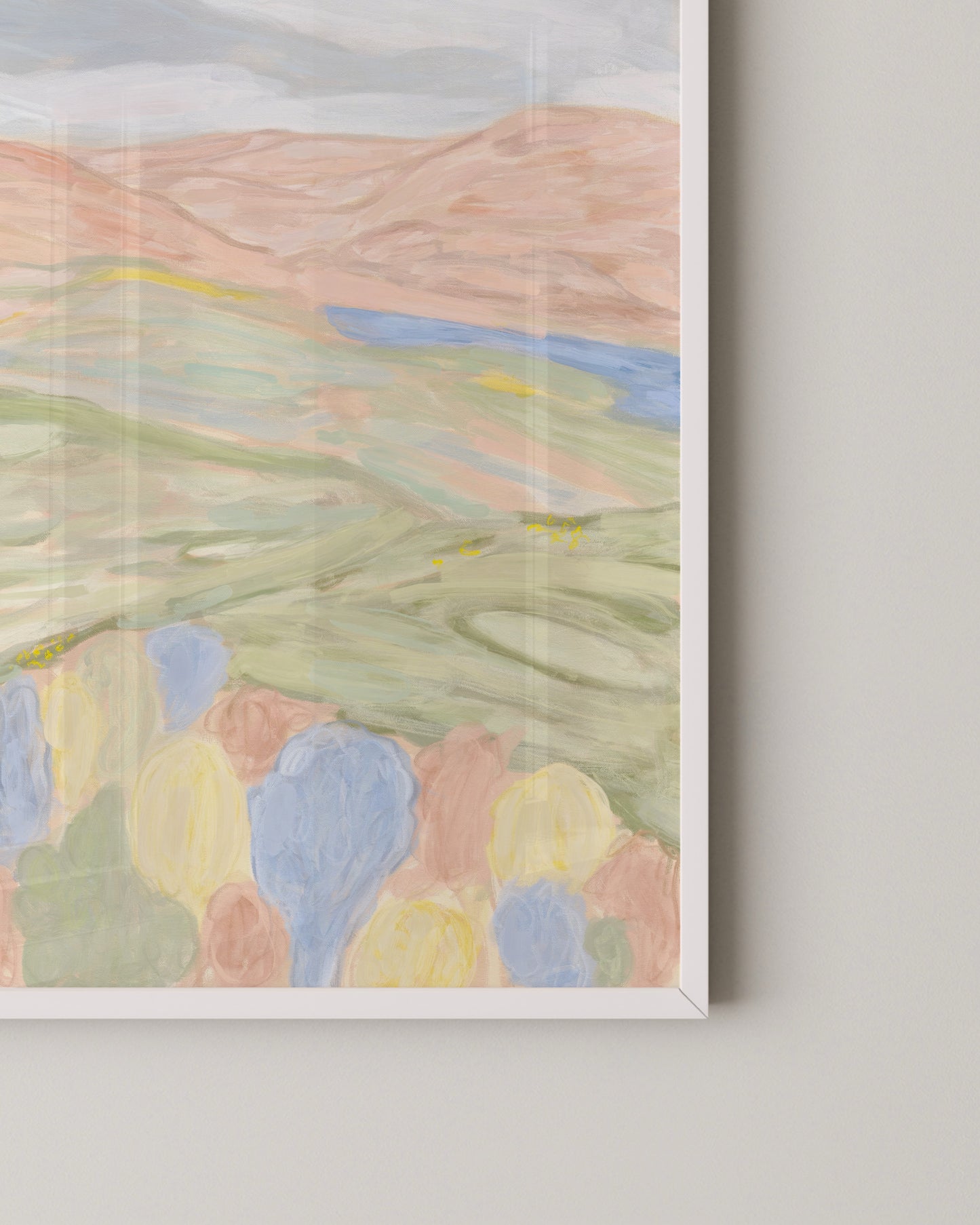 Pastel Valley Print- Wall Art -Paperhus- Printable wall art - Instant downloads - DIY home decor -Paperhus