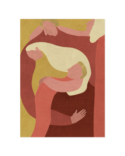 Figurative Harlequin. Set Of 2