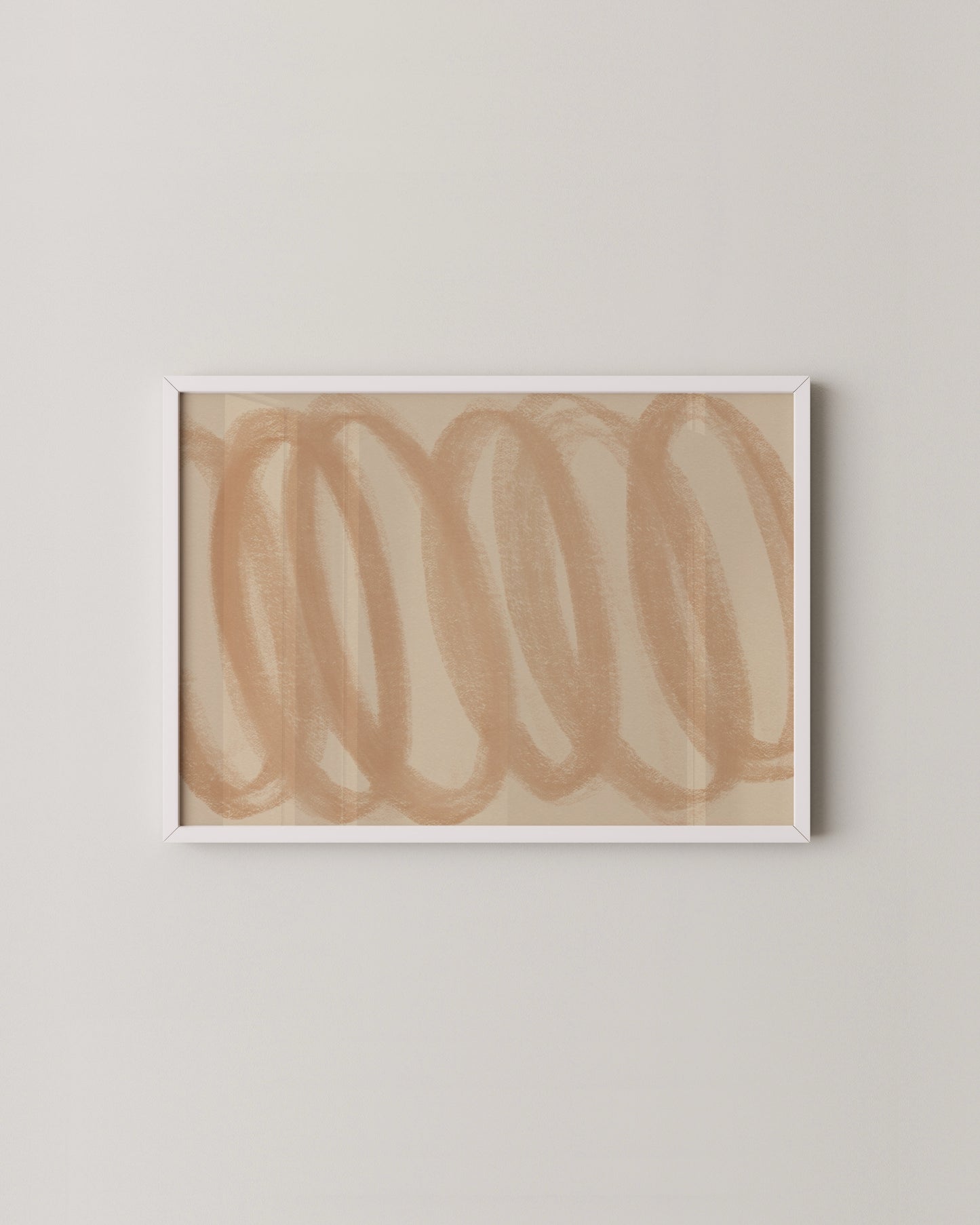 Minimalist Scribble Print