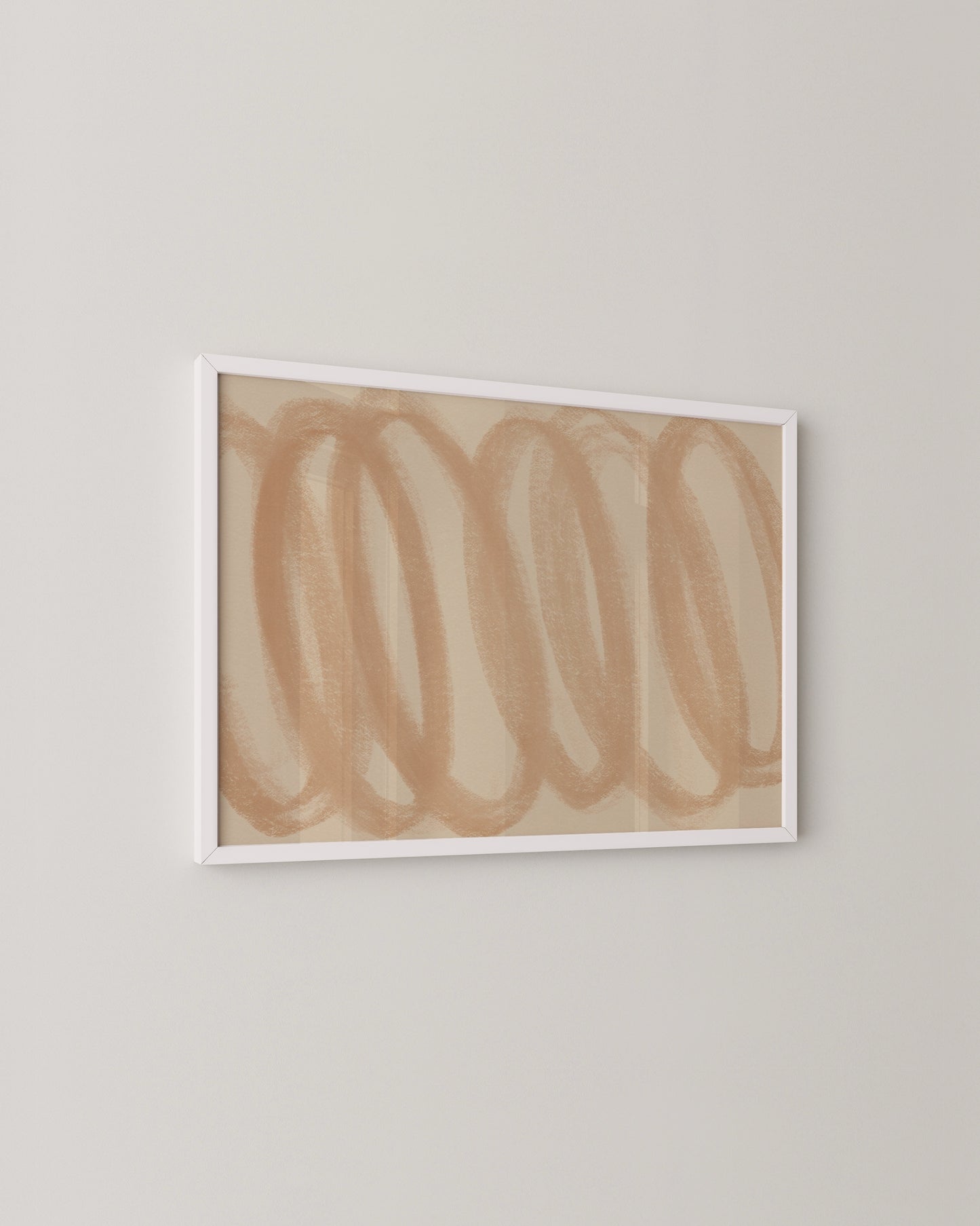 Minimalist Scribble Print