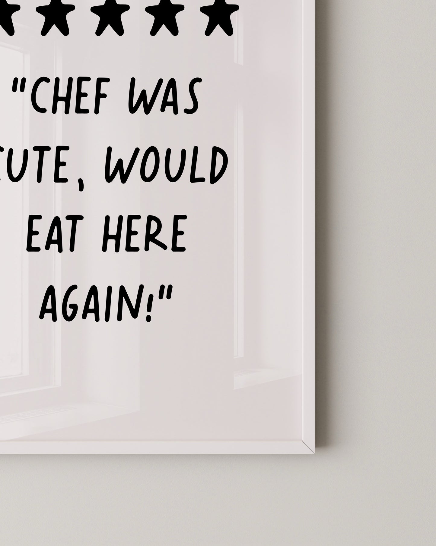 5-Star Chef Print- Wall Art -Paperhus- Printable wall art - Instant downloads - DIY home decor -Paperhus
