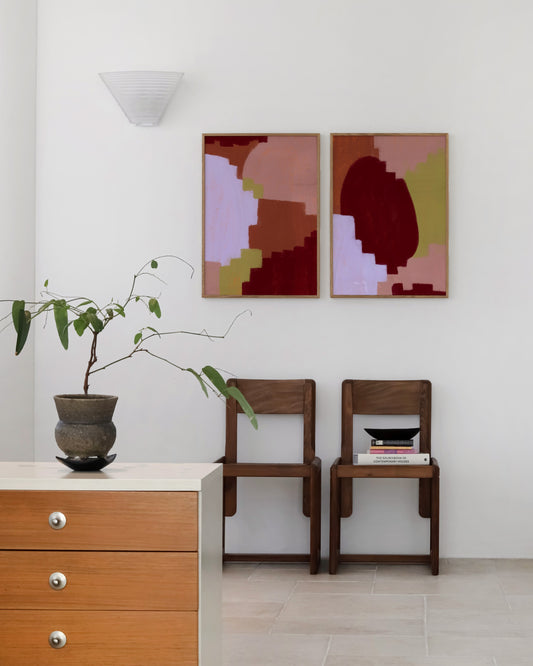 Abstract. Set printable wall art by Paperhus