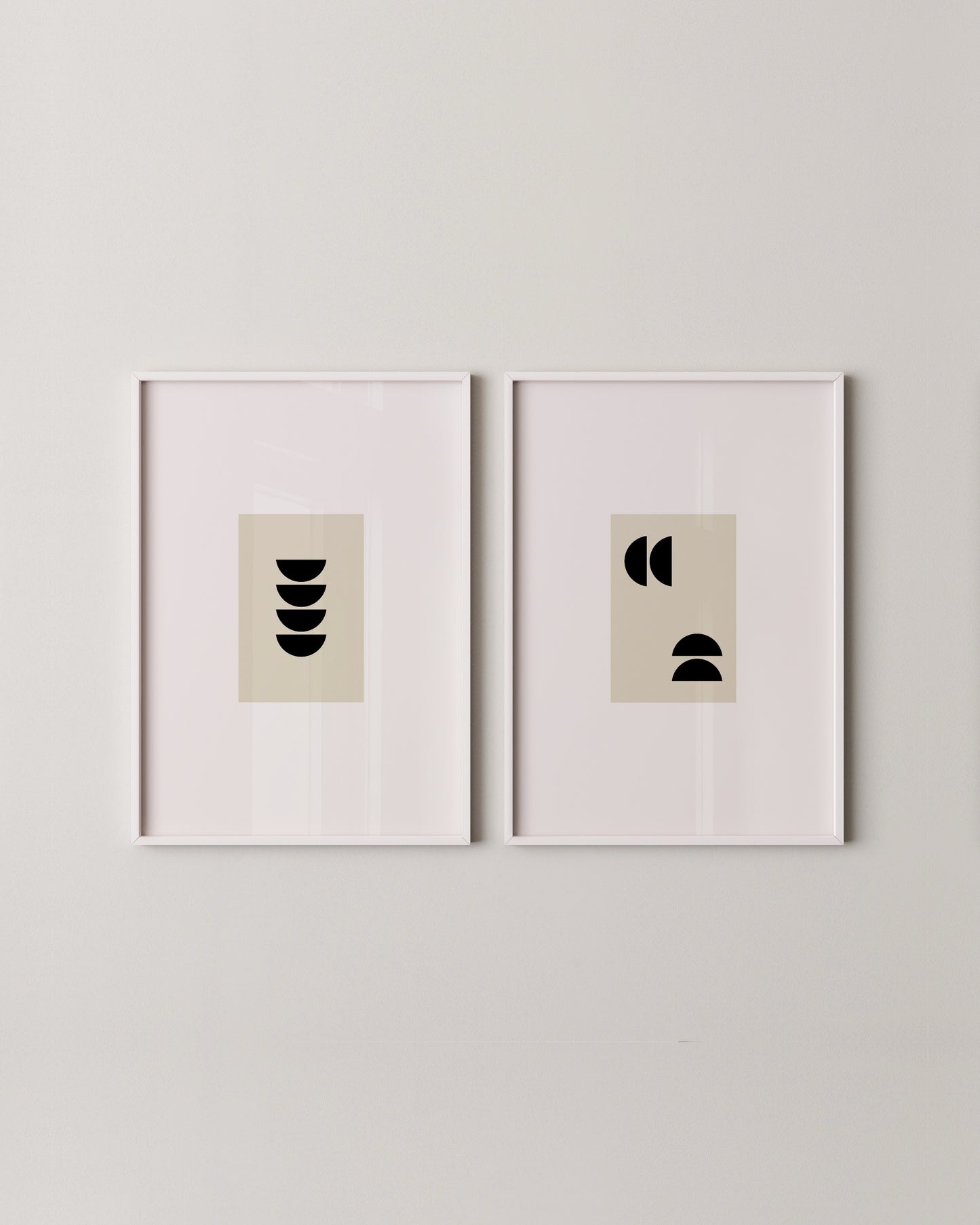 Geometric Art Set of 2- Wall Art -Paperhus- Printable wall art - Instant downloads - DIY home decor -Paperhus