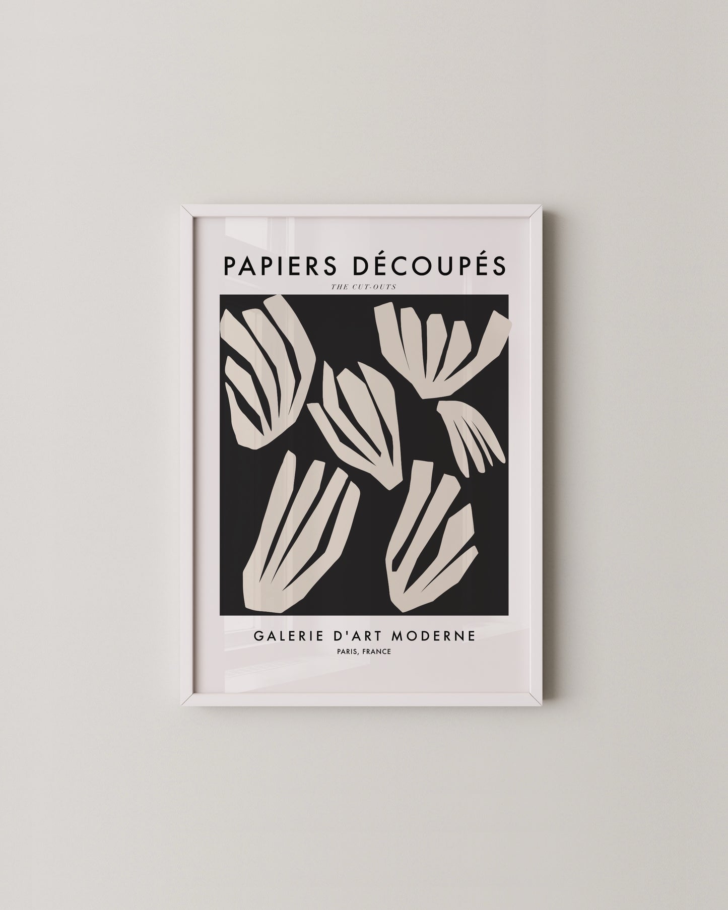 Black Cut-Outs Print- Wall Art -Paperhus- Printable wall art - Instant downloads - DIY home decor -Paperhus