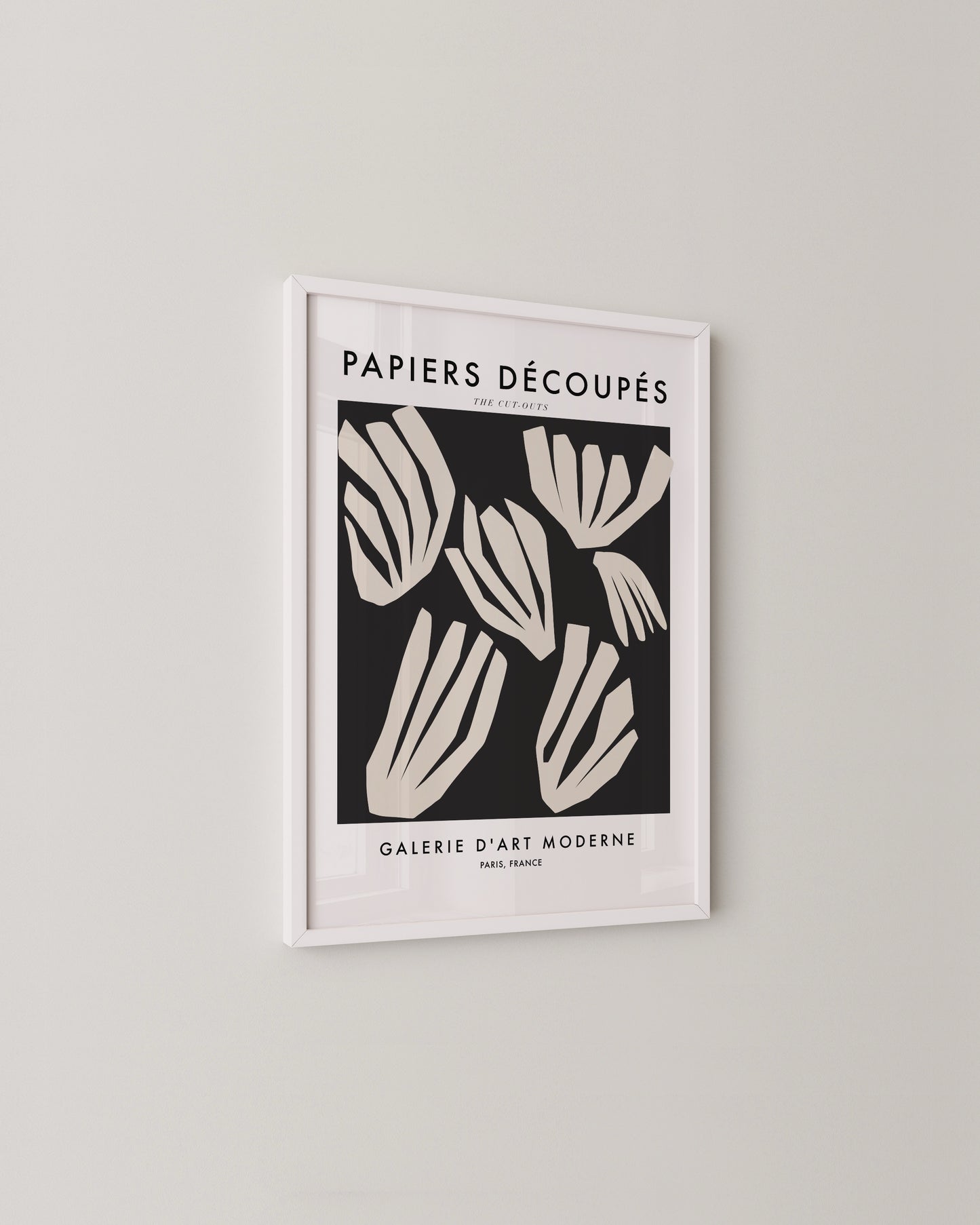 Black Cut-Outs Print- Wall Art -Paperhus- Printable wall art - Instant downloads - DIY home decor -Paperhus