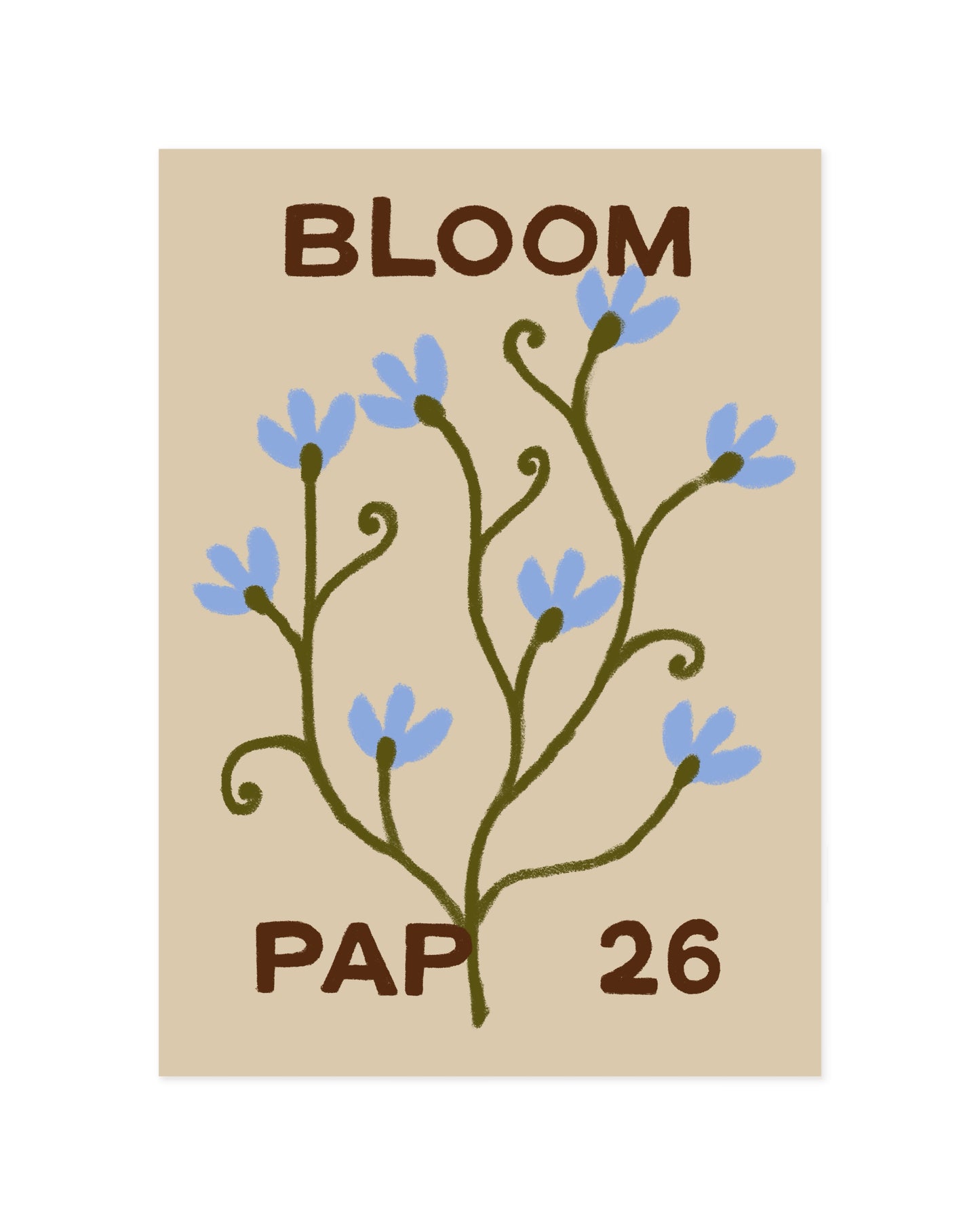 Bloom Series printable wall art by Paperhus