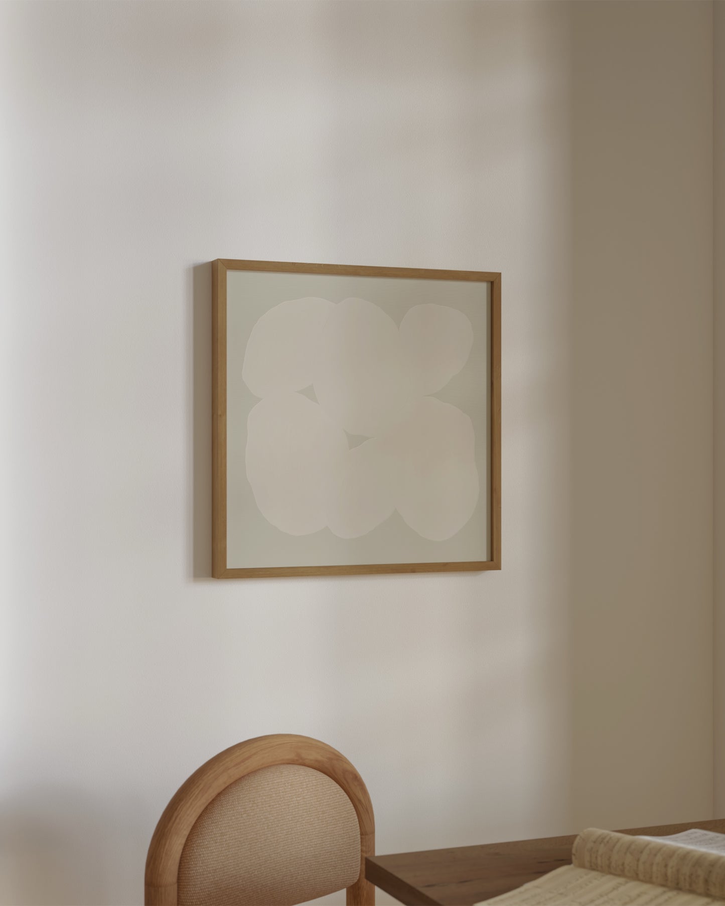 Beige Abstract Shape Print- Wall Art -Paperhus- Printable wall art - Instant downloads - DIY home decor -Paperhus