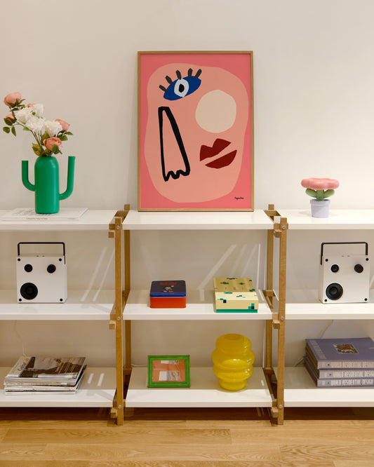 Abstract Face Printable Wall Art | Digital Download printable wall art by Paperhus