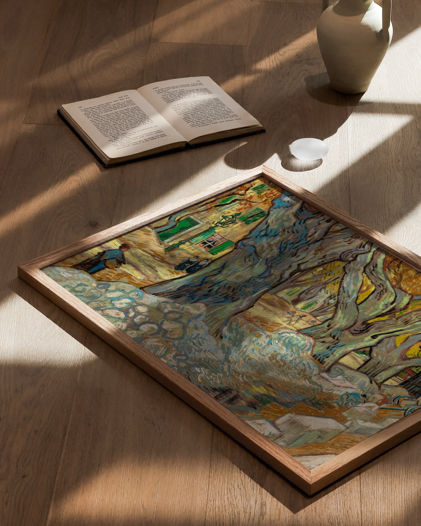 Van Gogh. The Large Plane Trees printable wall art by Paperhus