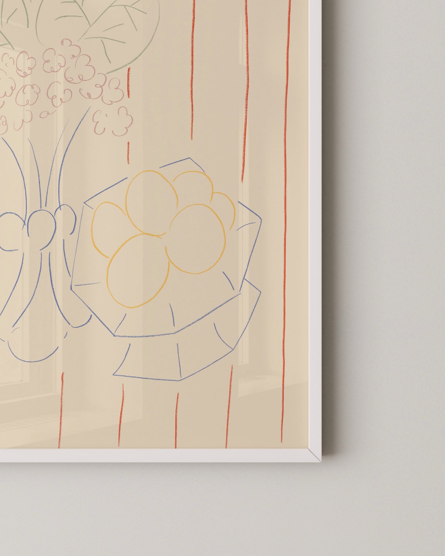 Matisse Line Drawing Print- Wall Art -Paperhus- Printable wall art - Instant downloads - DIY home decor -Paperhus