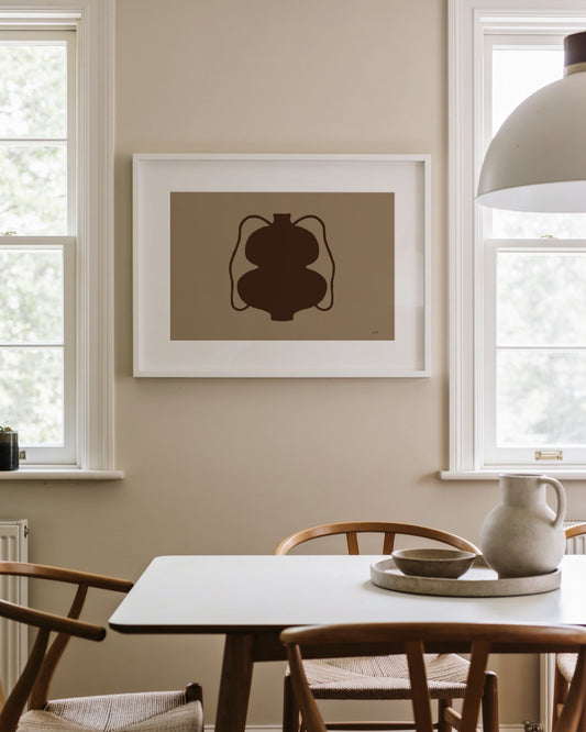 Minimalist Ceramic Vase Printable Wall Art
