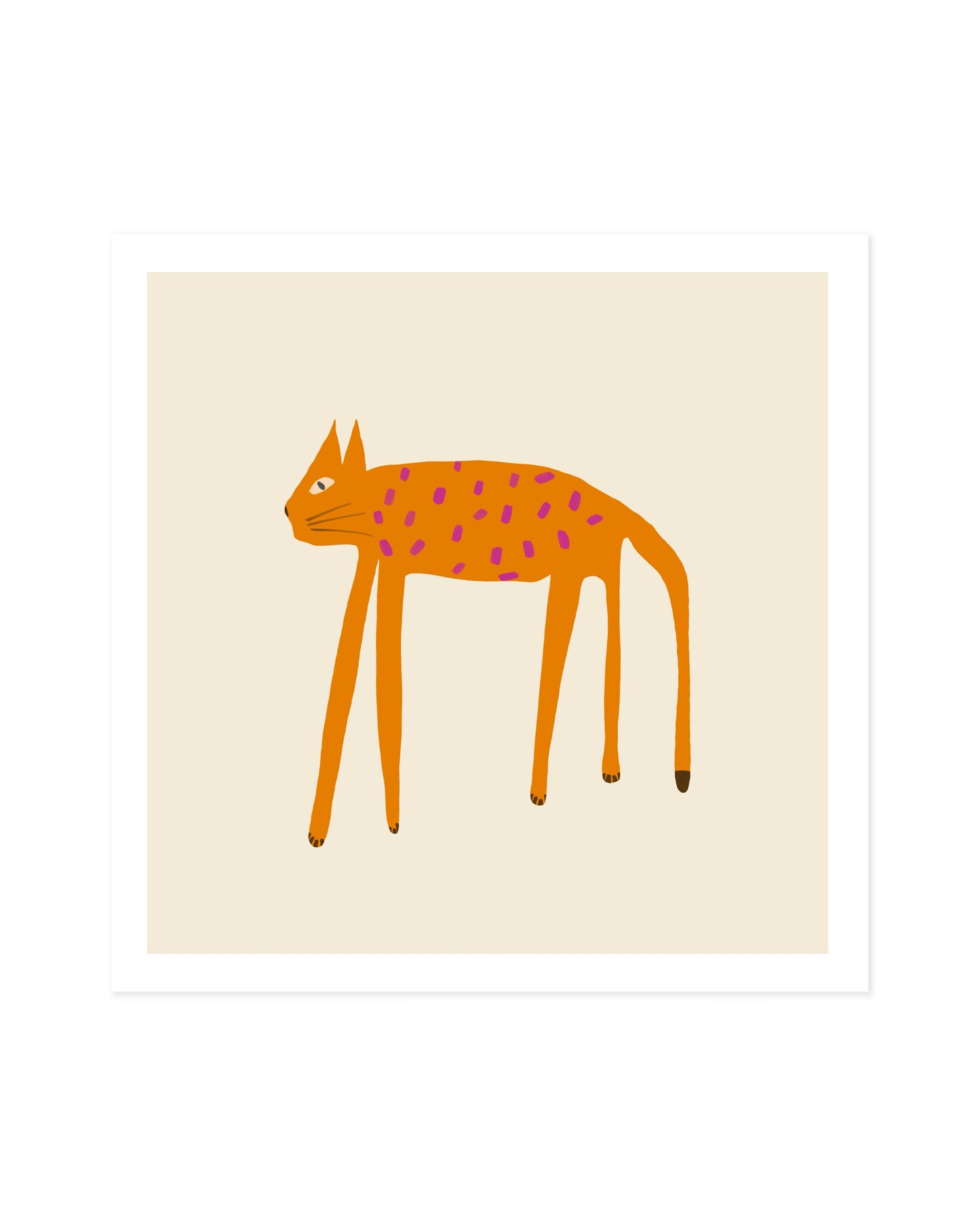 Cat Illustration Printable Wall Art | Digital Download printable wall art by Paperhus