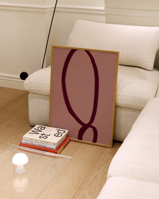 Burgundy Printable Wall Art | Digital Download printable wall art by Paperhus