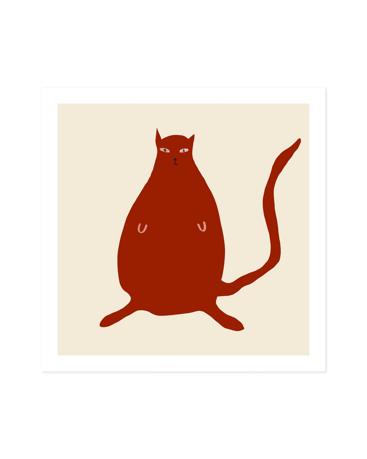 Cat Illustration. Set Of 2-printable wall art by Paperhus